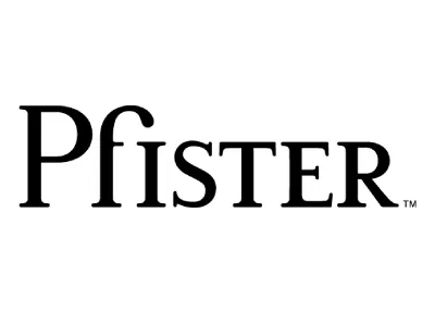 Pfister faucets brand logo.